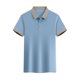 thumbnail image 1 of pstuiky camisetas para hombre, Camisa informal de verano con solapa y botones de color liso para hombre ropa de hombre xxl, 1 of 7