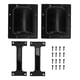 thumbnail image 2 of Manijas de Altavoces, Altavoces Empotrados de Aleación de aluminio de Servicio Pesado Manjas Multifuncionales Con Base Para Equipos de Etapa, 2 of 7
