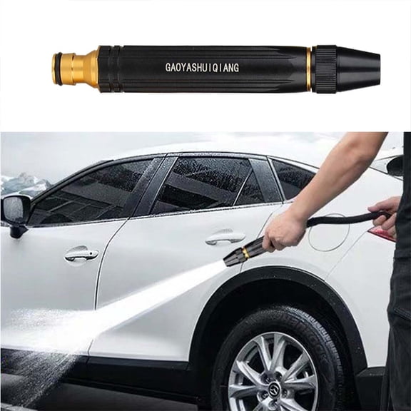 XGFHYJEH High Pressure Hose Nozzle, Water Hose Nozzle, Garden Hose Nozzle, Hose Nozzle Sprayer, heavy Duty Metal Water Hose Nozzle for Outside Garden Lawn & Washing Cars