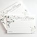 thumbnail image 3 of 50 Pack Share a Memory Cards for Celebration of Life, Graduation Party – Perfect for Memorial Services, Wedding Memory Boxes, and Personalized Note Keepsakes (White Floral), 3 of 4