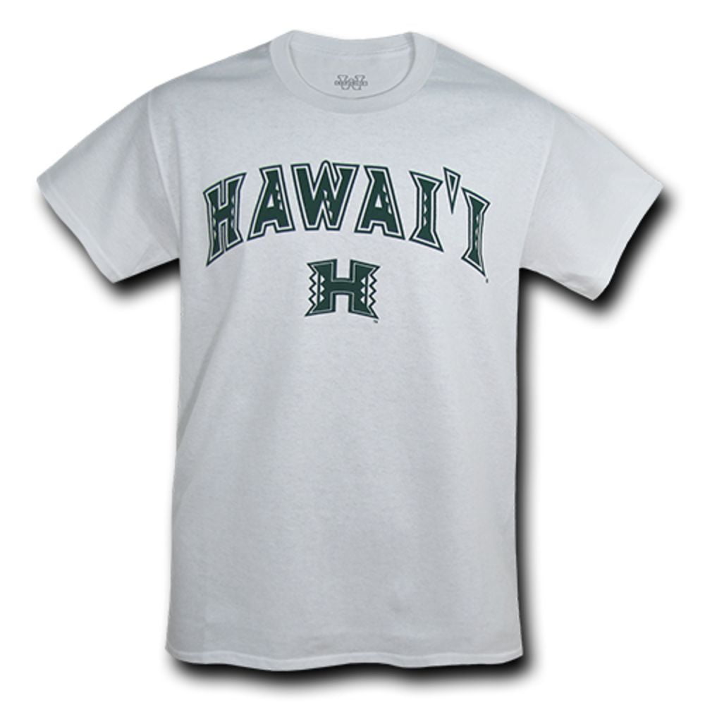 W Republic - University of Hawaii Rainbow Warriors Freshman Tee T-Shirt White Large - Walmart 