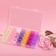 thumbnail image 4 of Small 28 Grids Diamond Box Clear Plastic Jewelry Craft Storage Container Diamond Painting Embroidery DIY Art Craft Accessory Organizer Case (Colorful), 4 of 5