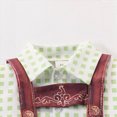 thumbnail image 4 of 5-6 Years Boys Short Overalls Oktoberfest Set Boys verall Shorts Summer Retro Color Clothes 3T 4T 5T 6T 7T Cute Suspender Jumpsuit Pant Suits Toddler Boy Outfits Set,Blue, 4 of 7
