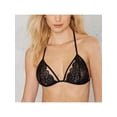 thumbnail image 6 of Women Adjusted-Straps Sexy Floral Lace Bra Lingerie Bustier Sheer Bralette Unpadded Crossback Brassiere Sleepwear Crop Top, 6 of 8
