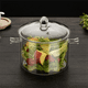 thumbnail image 3 of Cuenco de vidrio de borosilicato resistente al calor con tapa y doble oreja, 2 unidades, para ensalada, vajilla para el hogar, 3 of 3