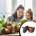 thumbnail image 2 of Bearachild Tarro de decoración Sabor antiguo Durable A prueba de agua Ornamentación Europeo Rural Ganiture Delicado Exquisito Robusto Patio irregular Decoración Bearachild HA072119-00, 2 of 6