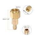 thumbnail image 2 of TIG Soldadura Soplete Agua Gas Conexión Conector Adaptador Montaje para WP18 TIG Soldadura Soplete, 2 of 4