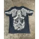 thumbnail image 1 of Affliction-Camiseta Vintage gótica de calle americana para hombre, ropa de gran tamaño, camisetas holgadas Punk de Hip Hop Harajuku para adultos y niños, 1 of 5