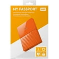thumbnail image 4 of WD 1TB Orange My Passport Portable External Hard Drive - USB 3.0 - WDBYFT0010BOR-WESN, 4 of 4