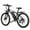 black, variant on PostJoy Electric Mountain Bike 26" 1200W Peak Motor, 65 Miles 28MPH Ebike, 480Wh Battery Electric Bicycle for Adults 7 Speed Electric Bicycles Front Fork Suspension