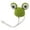 Frog, variant on Guinea-Pig Hat Ears HeadWear Costume Theme Handwoven Small Pet Hamster Headwear