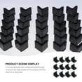 thumbnail image 2 of MRLESS Set of 30 Shaped Rubber Pads for Furniture Legs, 3.3x3.3CM Protectors to Prevent Floor Damage, 2 of 6