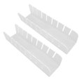 thumbnail image 1 of Hat Racks for Baseball Caps Stand, Acrylic Hat Holder, Compact Hap Display Hat Rack Organizer, Hat Rack Stand for Ball , Sun Visors and Fitted Hats, 2 Pack, Up to 16 Caps, 1 of 7