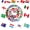100, variant on 100 Countries Mini Hand Held Flags, 8.2 x 5.5 Inch World National Flags for Festival & Celebration Decor