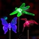 thumbnail image 4 of Injueey 2x Accesorios de fiesta de jardín con mariposas que iluminan el jardín para una noche mágica con luces solares de jardín Iluminación y accesorios B, 4 of 6