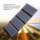 thumbnail image 3 of Cargador Solar Plegable, Panel Solar Portátil Monocristalino Ecológico De 5 V, 30 W Con Salidas USB Duales Para Mochileros, 3 of 7