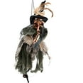 thumbnail image 2 of El accesorio de bruja que ilumina sus ojos y grita al tocarlo es adecuado para decoraciones de Halloween., 2 of 6