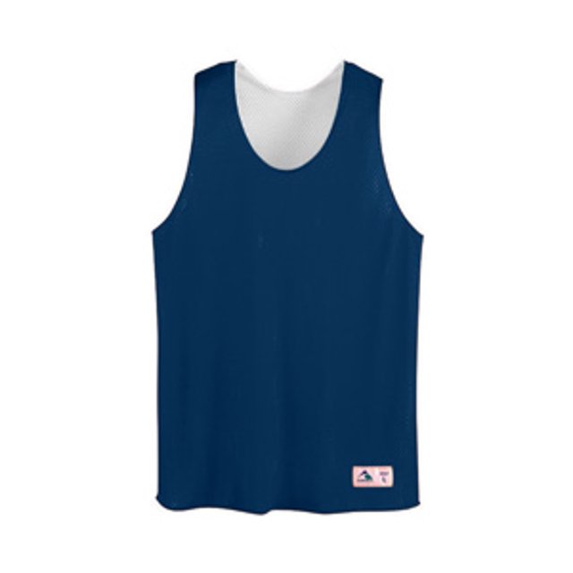 AS197 CAMISETA DE MALLA REVERSIBLE AG NAVY/ WHITE L Nave de descenso de Augusta AS197