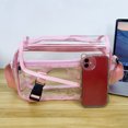 thumbnail image 2 of Satchel Bag Fashion Bolso Hombro PVC Crossbody Transparente Gran Capacidad Correa Ajustable Implaz para Conciertos Festivales Deportivos, 2 of 9
