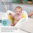 Blooming Bath Lotus Baby Bath Seat, WasherSafe Infant Bathtub, Yellow