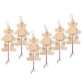 thumbnail image 3 of 6pcs Blank Marionette Puppets: Unfinished Wooden Clown Marionette - Funny Pull String Puppet Toy For Kids Diy - Perfect For Family Gathering And Home, 3 of 3