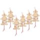thumbnail image 3 of 6pcs Blank Marionette Puppets: Unfinished Wooden Clown Marionette - Funny Pull String Puppet Toy For Kids Diy - Perfect For Family Gathering And Home, 3 of 3
