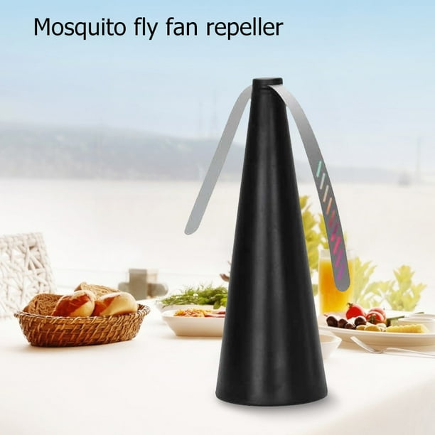 Ventilador repelente de moscas para control de plagas, repelente de moscas para comedor interior y exterior Likrtyny Libre de BPA