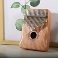 thumbnail image 2 of Piano de pulgar Kalimba Thumb Piano 17 Keys Instrumentos musicales Portable Finger Piano Regalos para niños y adultos Principiantes Meterk Piano de pulgar, 2 of 6