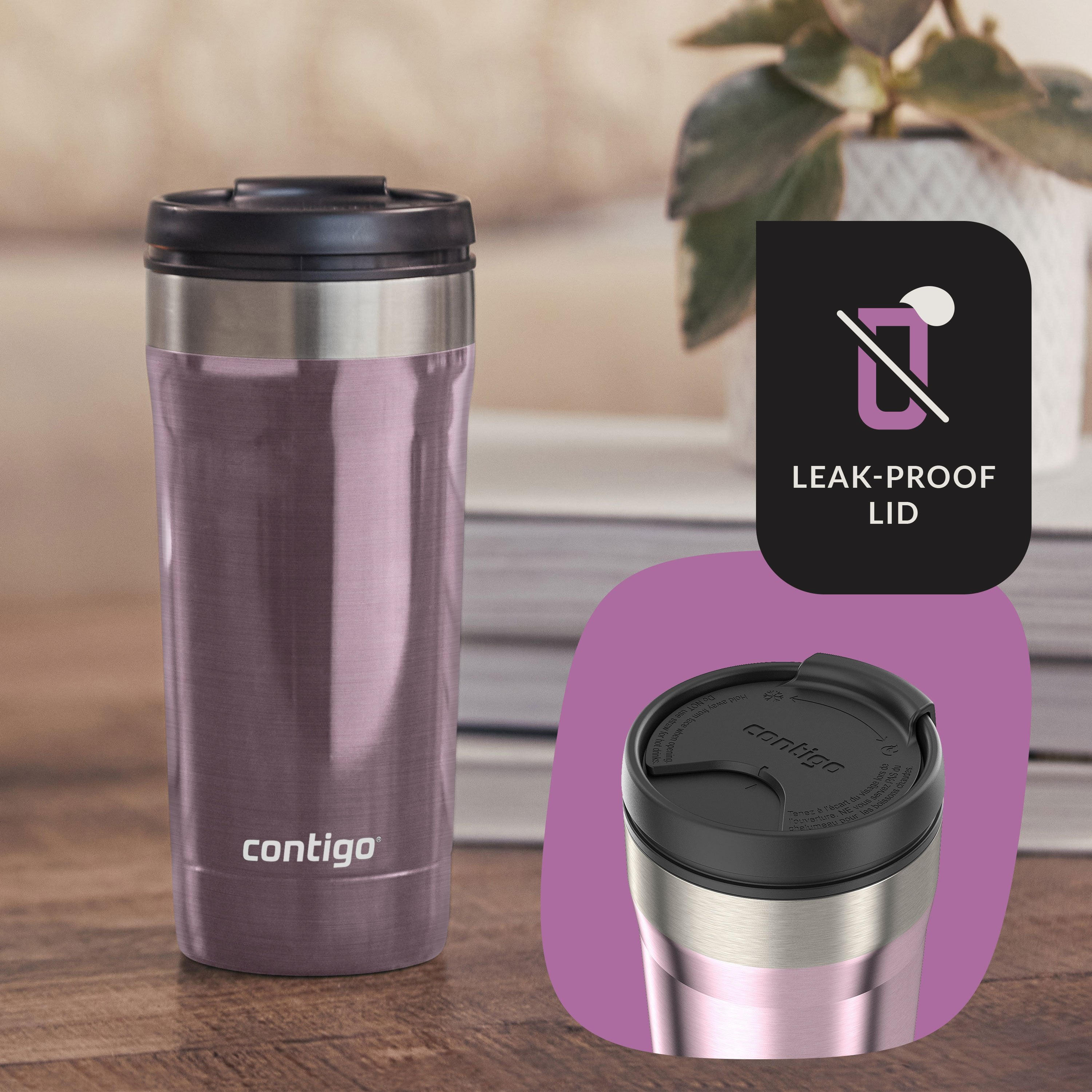 Contingo Uptown 24 oz Dark Ice Dual-Sip Insulated Tumbler Delivery