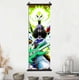 thumbnail image 3 of Póster de Anime ONE PIECE, Sanji, Roronoa Zoro, lienzo, pintura de Luffy, arte de Nami, impresión, decoración de habitación de niños, mural para colgar pergaminos, 3 of 5