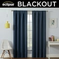 thumbnail image 3 of Eclipse Kendall Kids Thermaback Blackout 42 x 95 Curtain Panel in Denim, 3 of 7