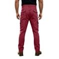 thumbnail image 5 of Men's Slim Fit Stretch Cargo Pants Distressed Skinny Pants for Men, Fashion Straight Leg Comfort Flex Waist Tactical Pants with Multi Pockets, 5 of 7