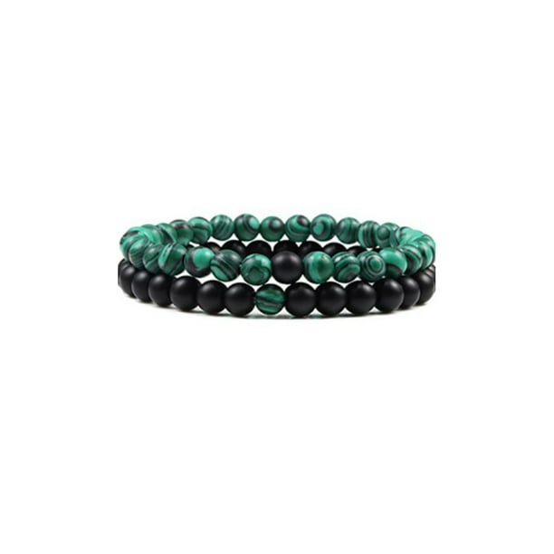 Guardurnaity de 2 uds. De abalorios de piedra, pulseras de moda, cadena de muñeca multiusos, joyería de piedra decorativa, regalo de Navidad Ropa, zapatos y accesorios Miscelánea 9.9 Guardurnaity AP016447-05