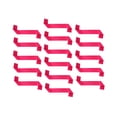 thumbnail image 1 of jifeng 16Pcs Blank Sash Holiday Beauty Pageant Wedding Party Decorations Plain Sash Rose Red, 1 of 9