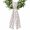 White, variant on Desert Sand Camel Wreath Sash for Front Door, Summer Tropical Vintage Beige Wreath Bow Holiday Garland Ribbon Wreath Accessories for Home Yard Porch Doorway Fall Christmas Decorations Gifts