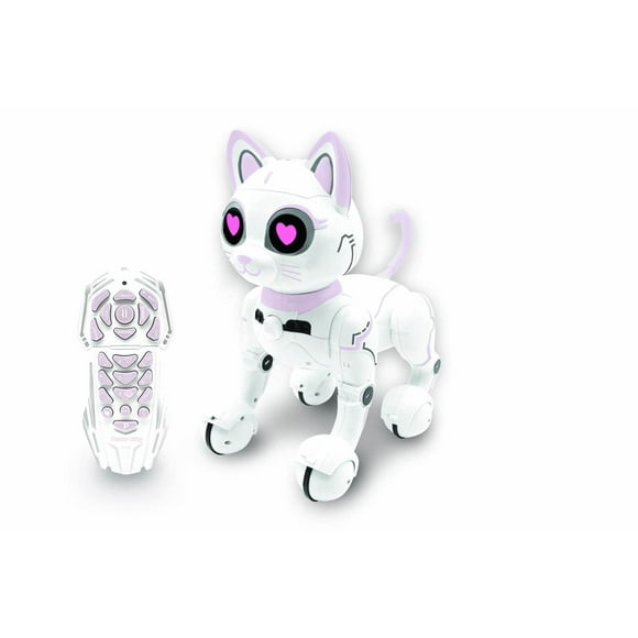 Power Kitty – My smart robotic kitty with programming function gesture control, dance, walk, movements, touch sensors and animal imitation, incl. remote control.