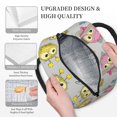 thumbnail image 3 of Salouo Cartoon Owls for Insulated Lunch Bag for Women/Men - Leakproof Cooler Tote Bag Organizer - Reusable Lunch Box for Office Picnic Hiking Beach-One Size, 3 of 6