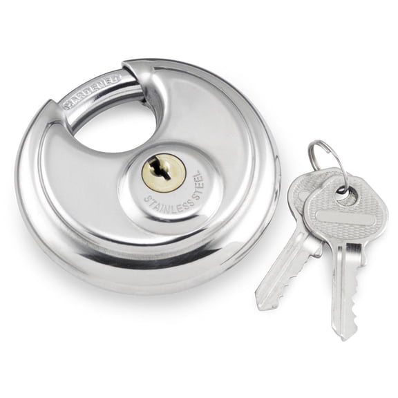 Bully Locks BUFFALO Stainless Round Padlock