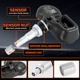 thumbnail image 6 of BSBSDJB 4x Pre-Programmed TPMS Tire Pressure Sensor for Toyota Prius 4Runner 2005-2019 42607-33011/PMV-107J, 6 of 14