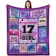 thumbnail image 1 of LHSHID Gifts for 12 Year Old Girl Blanket 12 Year Old Girl Gift Ideas 12th Birthday Gifts for Girls 12 Year Old Girl Gifts for Birthday 12th Birthday Decorations for Girls 50x60in, 1 of 6