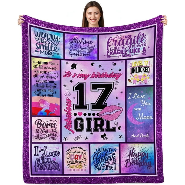LHSHID Gifts for 12 Year Old Girl Blanket 12 Year Old Girl Gift Ideas 12th Birthday Gifts for Girls 12 Year Old Girl Gifts for Birthday 12th Birthday Decorations for Girls 30x40in