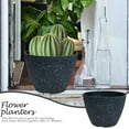 thumbnail image 4 of Maceta práctica para exteriores, maceta de resina gruesa para plantas y flores., 4 of 7