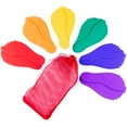 thumbnail image 6 of K-Roo Sports Set of Six Colorful Foot-Shaped Floor Markers - No-Slip Rubber Pairs of Footprints in Mesh Bag for School, Dance, Karate & Activities, 6 of 6