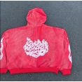 thumbnail image 4 of Sudadera con capucha de algodón lavado de alta calidad para la industria pesada, estilo retro Y2k, con estampado de dados 7 de hip hop, para hombre y mujer, sudadera con cremallera, ropa de calle, 4 of 5