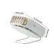 thumbnail image 3 of Portable Fan Mini Hanging Fan With Adjustable Lanyard And Bracket USB Rechargeable Hands 3 Wind Speed Fan For Indoor Outdoor, 3 of 8