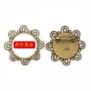 surprise later in chinese to show something unusual flower brooch pins jewelry for girls