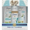($15 Value) Dove Coconut and Hydration 3-Piece Holiday Set with Nourishing Shampoo, Conditioner, and Dry Shampoo