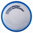 thumbnail image 2 of Aerobie Superdisc Flying Disc – Blue, 10-Inch Long Distance Frisbee with Cushioned Edge, 2 of 4