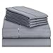 thumbnail image 3 of Lexington Elegance 18 inch Deep Pockets 6 Piece Bed Sheet Sets Wrinkle Free (Light Grey, Queen), 3 of 3