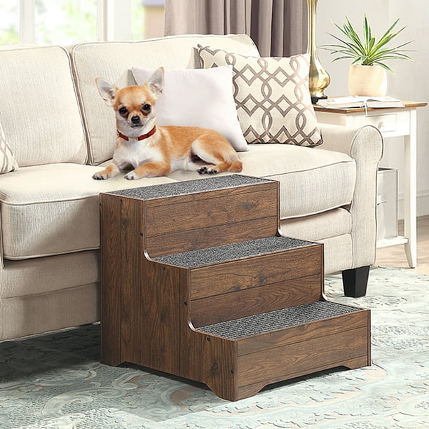 Unipaws Pet Steps for Small Dogs and Cats, Dog Ramp Dog Stairs for Sofa
